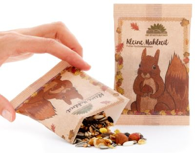 Kleine Mahlzeit Eichhörnchen