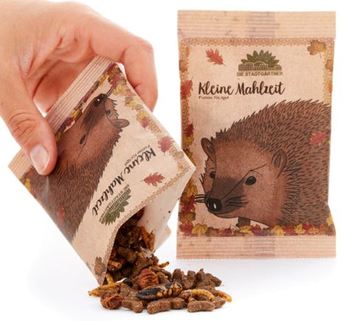 Kleine Mahlzeit für Igel