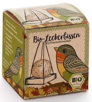Bio-Futterknödel für Wildvögel