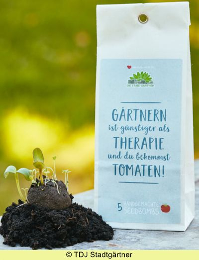 Gärtnern ist Therapie - 5 Saatkugeln